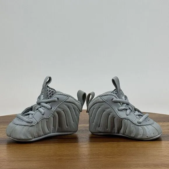 Baby Nike Lil Posite One CB Wolf Grey Athletic‎ Casual Sneakers Shoes Size 2 C