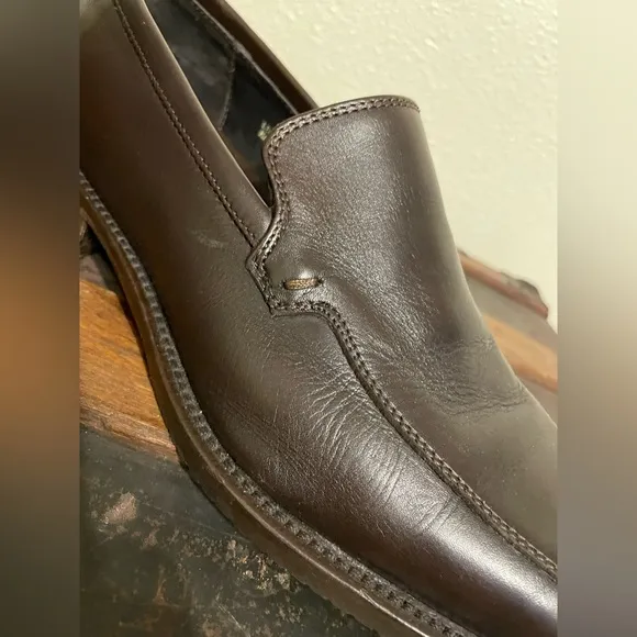 Banana Republic Vero Cuoio genuine leather loafer made in Italy shoes size 9 D