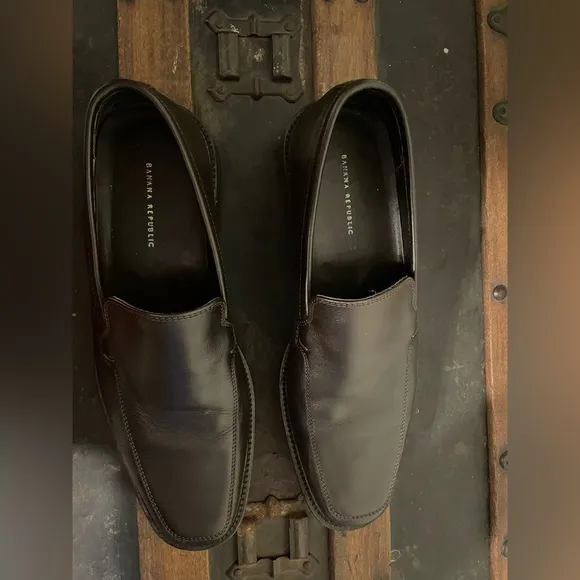 Banana Republic Vero Cuoio genuine leather loafer made in Italy shoes size 9 D