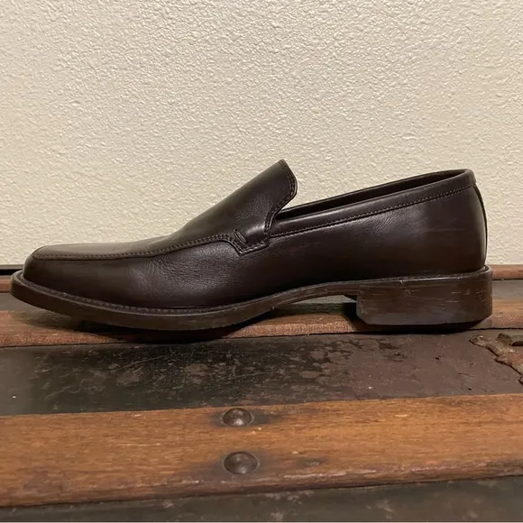 Banana Republic Vero Cuoio genuine leather loafer made in Italy shoes size 9 D