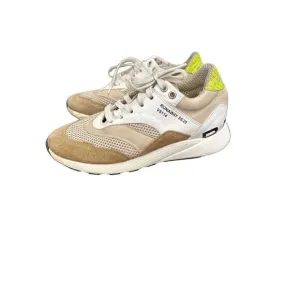 Barbara Bui Suede ColorblockPattern Sneakers - Neutrals...