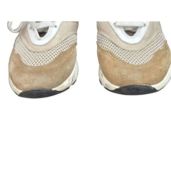 Barbara Bui Suede ColorblockPattern Sneakers - Neutrals...