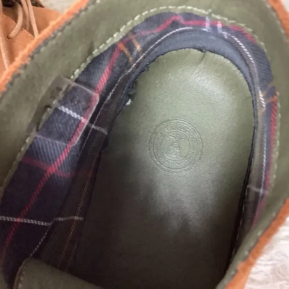 Barbour Mason Brown Sand Suede Mens Lace Up Chukka Boot Sneaker