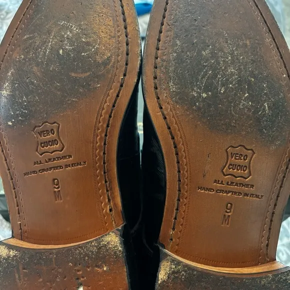 Barcelino Men’s Eel Skin Oxfords w/ Lace-Up closure, EUC