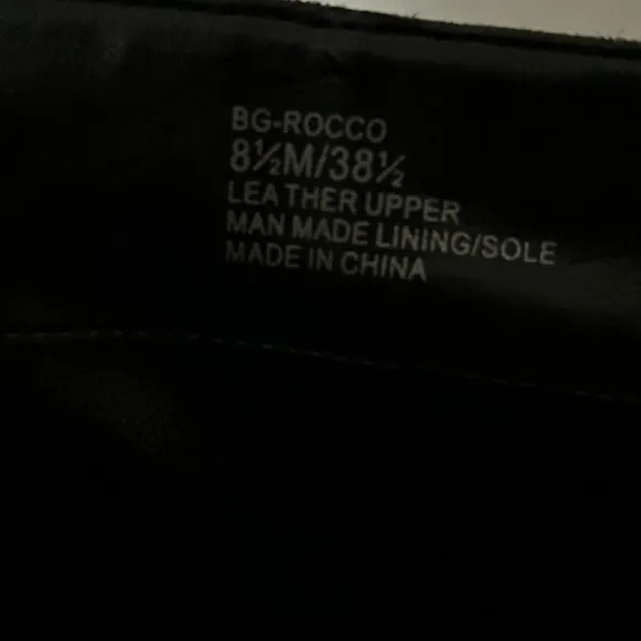 Bcbgeneration Rocco Black Suede Leather High Heel Open Toe Bootie Size 8 1/2