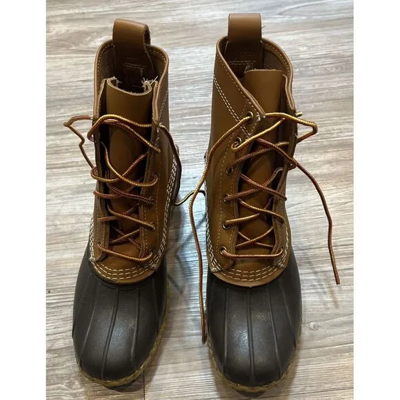 Bean Boots by L.L. Bean Brown Duck Boots LL Bean Maine Hunting Boot - Womens 7M