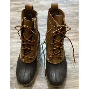 Bean Boots by L.L. Bean Brown Duck Boots LL Bean Maine Hunting Boot - Womens 7M