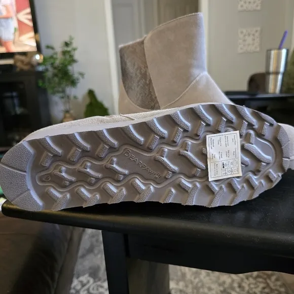 BEARPAW Megan ll Size 10 Grey Fog