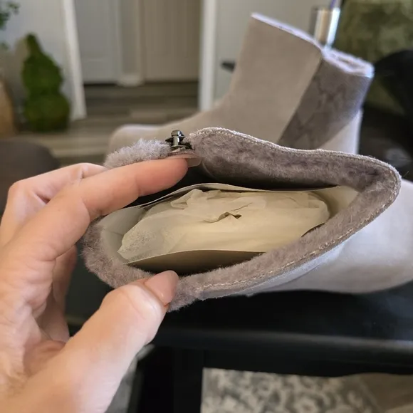 BEARPAW Megan ll Size 10 Grey Fog