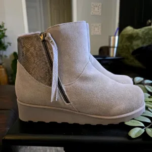 BEARPAW Megan ll Size 10 Grey Fog