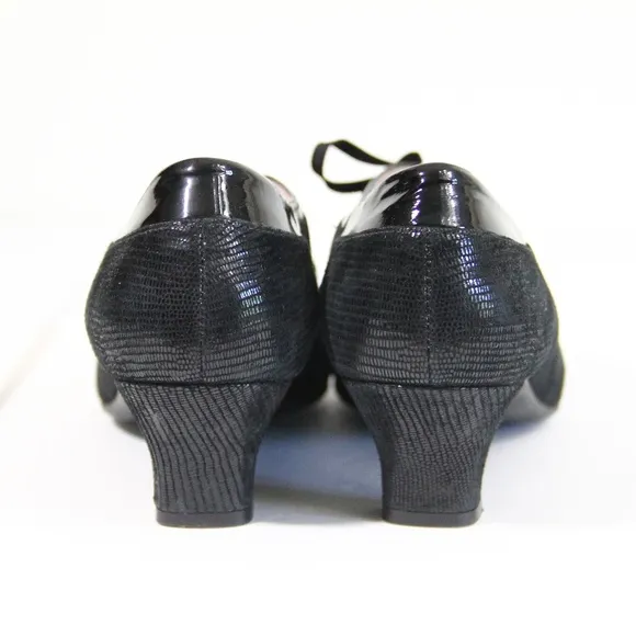 Beautifeel Shoes Eu 39 Oxford Pumps Women vintage style Heel Black