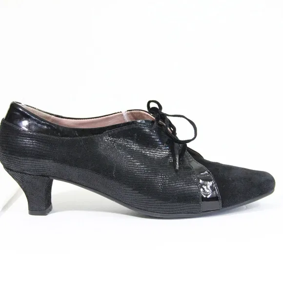 Beautifeel Shoes Eu 39 Oxford Pumps Women vintage style Heel Black