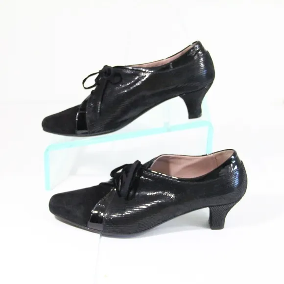 Beautifeel Shoes Eu 39 Oxford Pumps Women vintage style Heel Black