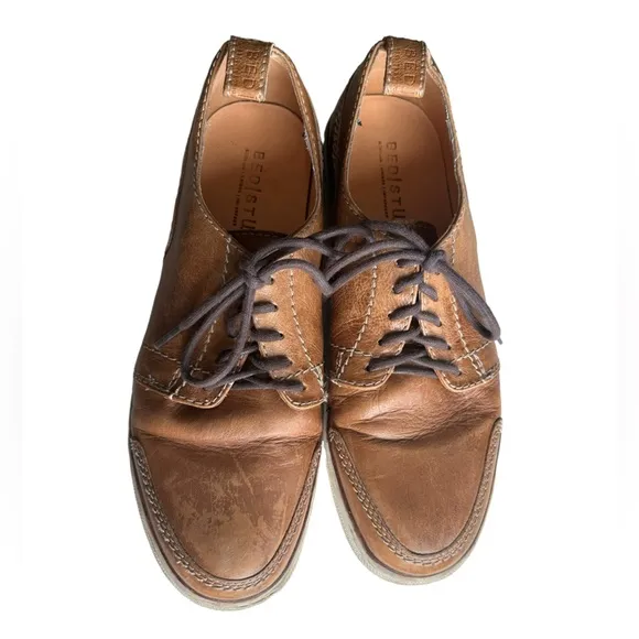 Bed Stu Genuine Leather Organic Vegetable Tanned Lace Up Kingly Shoes