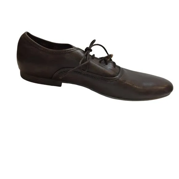 Bed Stu Men Cosburn Oxford Shoe Loafer Brown 12 Low Top Genuine Leather Lace Up