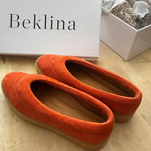 Beklina Margo Sneaker Poppy Size: 8
