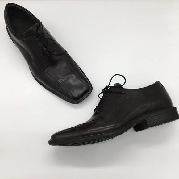 Belvedere Dumbarton Brown Lace Up Dress Shoes - 10D