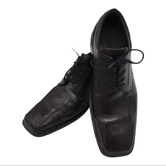 Belvedere Dumbarton Brown Lace Up Dress Shoes - 10D