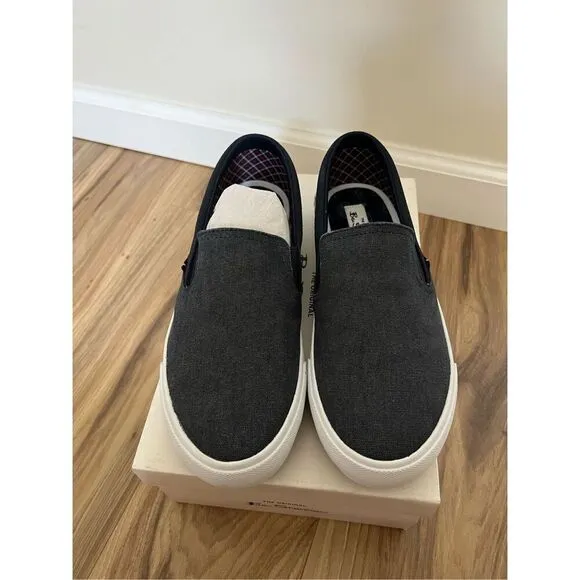 Ben Sherman NWT canvas Slip-On Casual Shoes sz 8