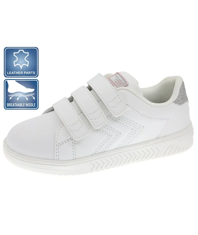 BEPPI CASUAL SHOE (WHITE / SILVER)
