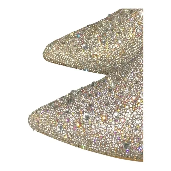 Betsey Johnson Size 9M Rhinestone Upper Boots - NWOT Candy Rhinestones Sale