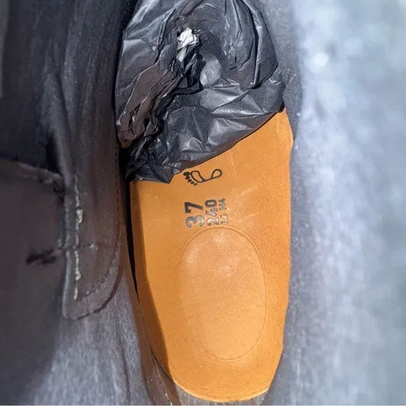 Birkenstock Collins Black Leather Boots