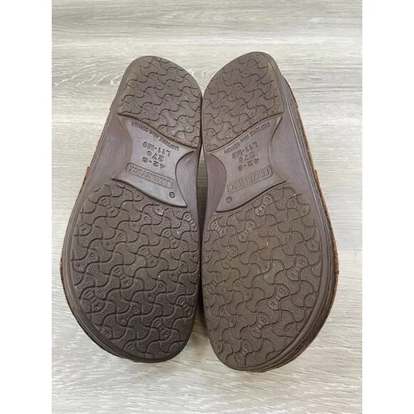 Birkenstock Madeira Sandal Fisherman Slingback Leather US 9  Brown