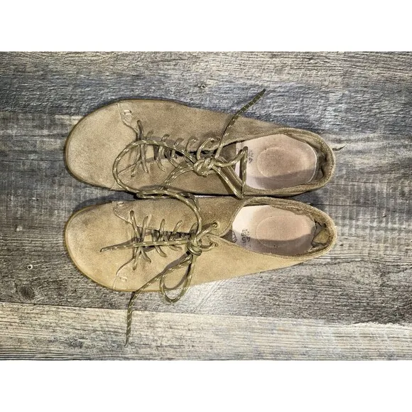 Birkenstock Men's Arran Khaki Suede Comfort Sneakers Size 45 EU/ 12 US Gorpcore