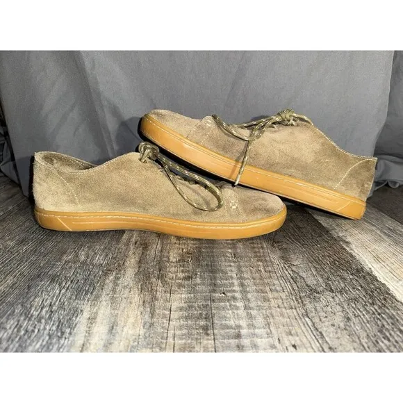 Birkenstock Men's Arran Khaki Suede Comfort Sneakers Size 45 EU/ 12 US Gorpcore