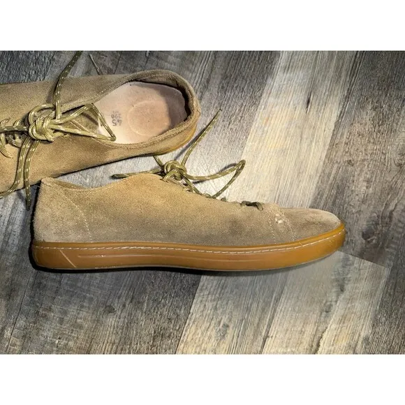 Birkenstock Men's Arran Khaki Suede Comfort Sneakers Size 45 EU/ 12 US Gorpcore