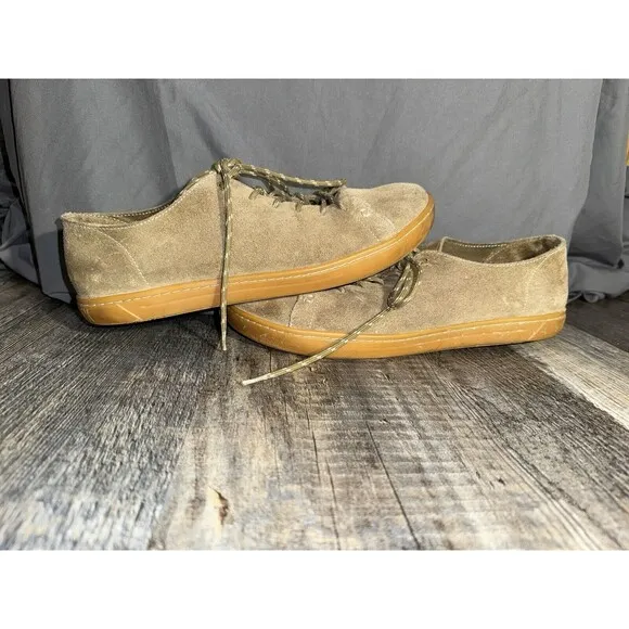Birkenstock Men's Arran Khaki Suede Comfort Sneakers Size 45 EU/ 12 US Gorpcore