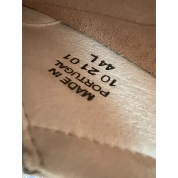 Birkenstock Men's Oswego White Leather Slip on Shoes Size 11/EU 44 New