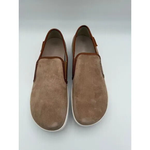 Birkenstock Men's Skye Herren Loafer Shoes Velours Sand Size US12 EU45