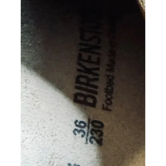 Birkenstock Women's Brown Leather Lace-Up Casual Shoes  EU 36/ US 5
