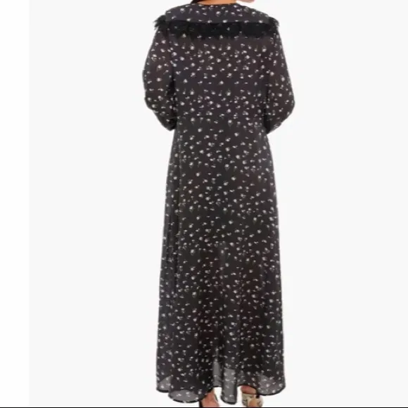Black Familiar Floral Max DressSISTER JANE