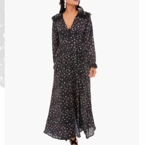 Black Familiar Floral Max DressSISTER JANE