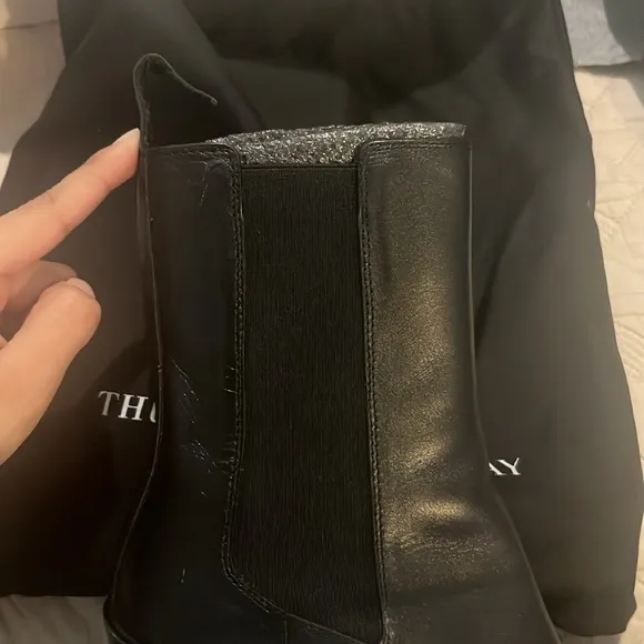 Black Leather Thursday Boots Company Soho
