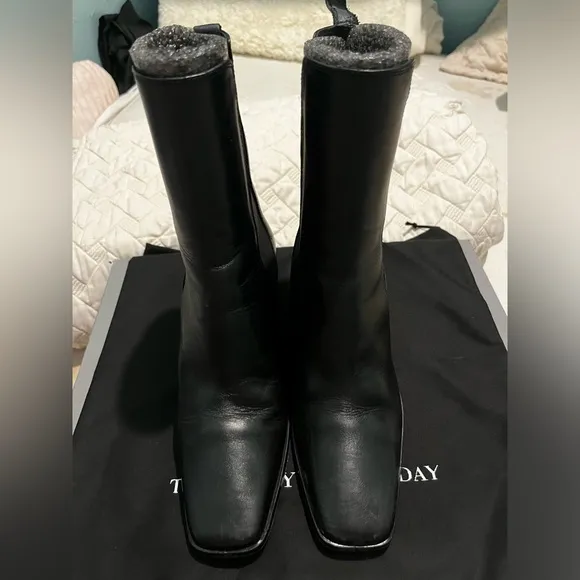Black Leather Thursday Boots Company Soho