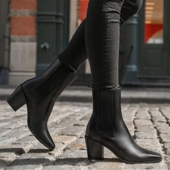 Black Leather Thursday Boots Company Soho