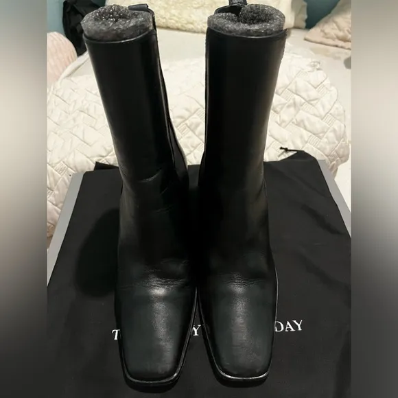 Black Leather Thursday Boots Company Soho