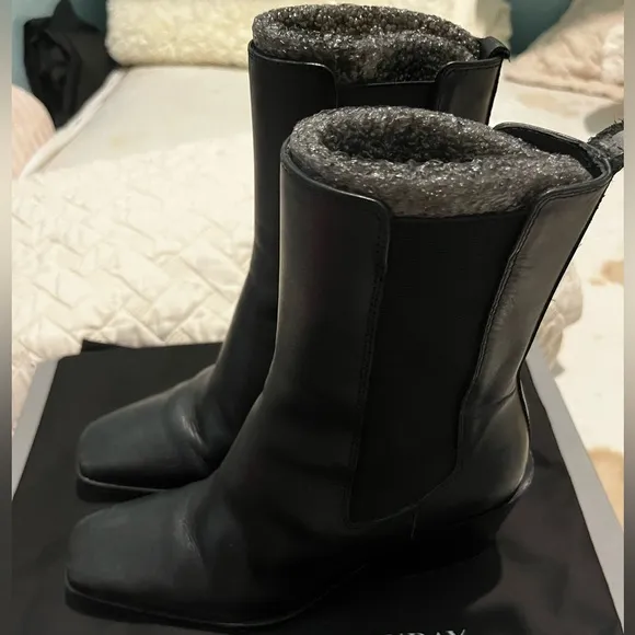 Black Leather Thursday Boots Company Soho