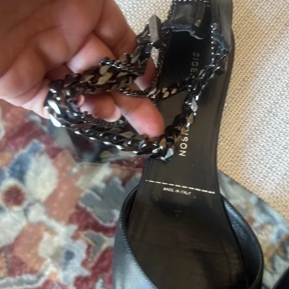Black shoes size 6.5 SIGERSON MORRISON LEATHER SHOES