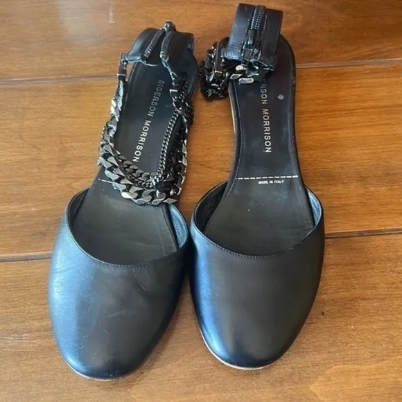 Black shoes size 6.5 SIGERSON MORRISON LEATHER SHOES