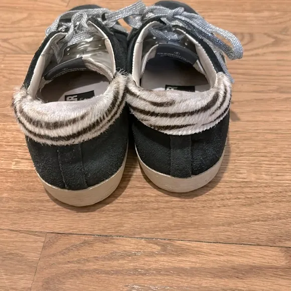 Black Suede Golden Goose Sneakers