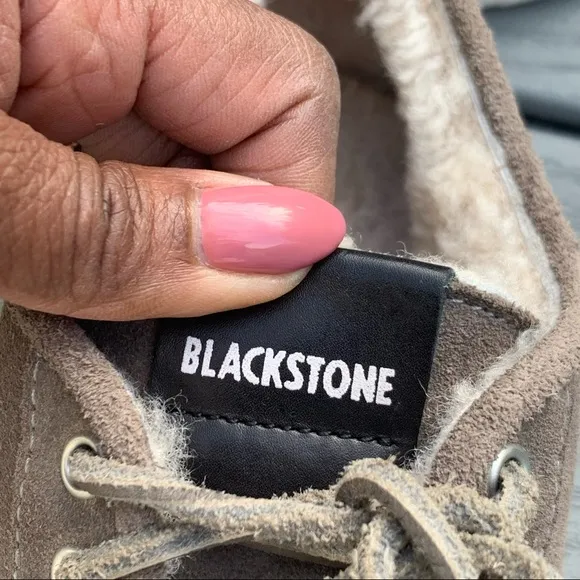 BLACKSTONE Apres Ski Shearling Line Suede Sneakers Warm Women’s Size 38 US 8