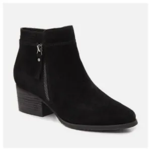 Blondo Isaac Waterproof Black Bootie Suede woman’s size 9.5 M