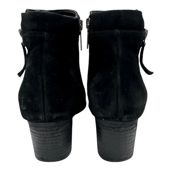 Blondo Isaac Waterproof Black Bootie Suede woman’s size 9.5 M