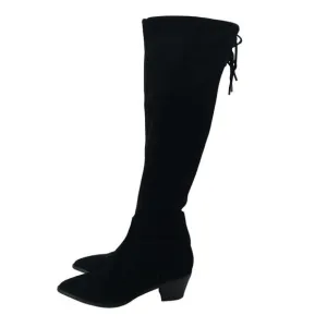 Blondo Womens Knee High Black Boots Block Heel 9M Waterproof