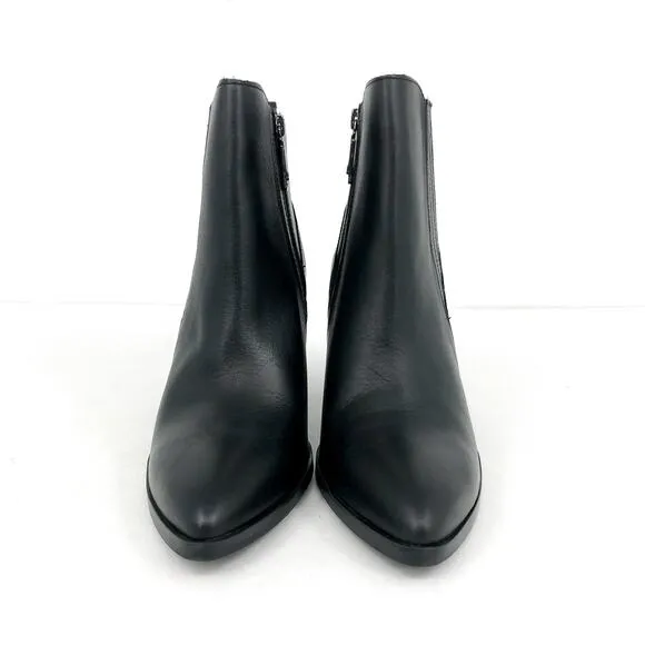 BLONDO Women's Reese Bootie Size 9M Black Leather Waterproof Ankle Boot NWB