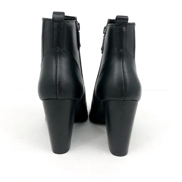 BLONDO Women's Reese Bootie Size 9M Black Leather Waterproof Ankle Boot NWB